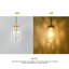  1-Light Kitchen Island Pendant with Hammered Glass(1-Set)