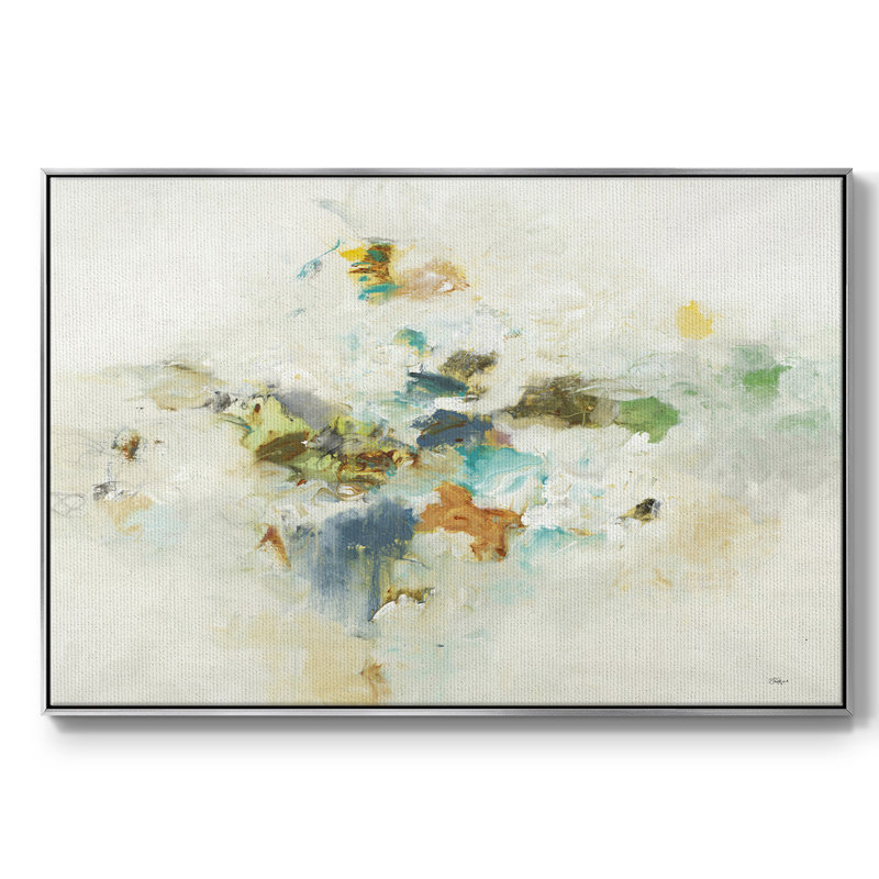 «Whimsy Of One», impression sur papier, Toile avec cadre argenté, H 37 po x l 25 po x P 2 po