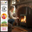 Steel Eco Multifuel Stove + Firewood Starter Kit-1518152935