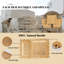 Square Natural Marble Tray,Golden Travertine