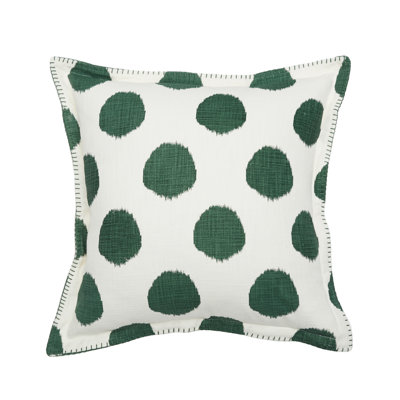 Jungle Dot Printed Throw Pillow