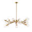 Lustre cylindrique spoutnik à 16 lumières Kerstyn