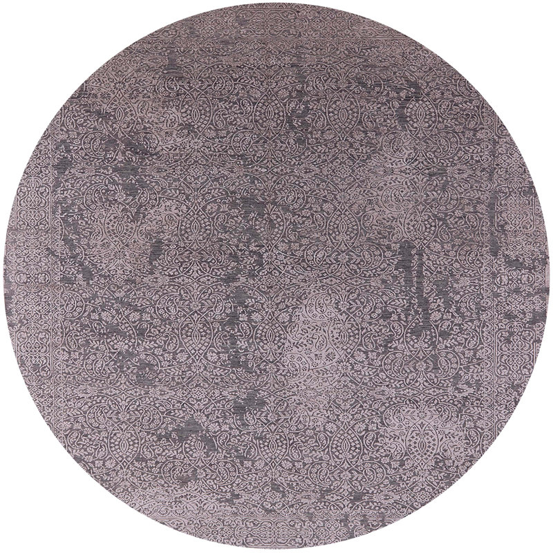 Oriental Indoor Rug, Round 3'