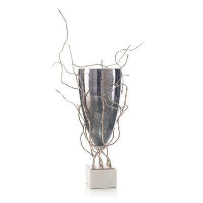 Glass Floor Vase