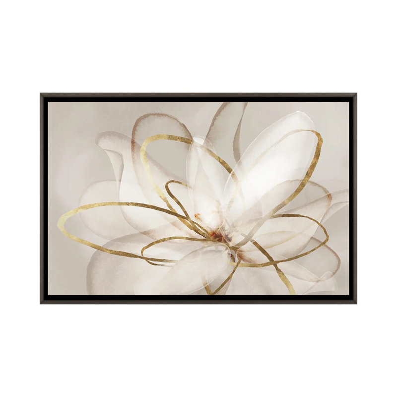 Transparent Transparent III '- imprimé, H 40 po x l 60 po, Impression encadrée, Bois foncé rustique