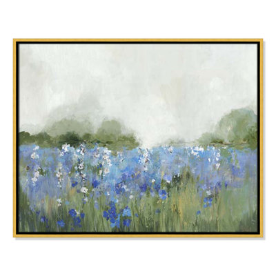 Meadows Bluebels Field "Meadows Bluebells Field" Print