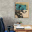  «Gold Geometric Bear 2» par Alonzo Saunders, art mural sur toile, 26 po x 30 po-354890449