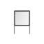 Soluto gris et noir 5 pièces Ensemble de chambre à coucher grand lit-1658515871