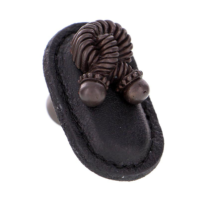 Equestre Novelty Knob, Oil-Rubbed Bronze, Black