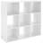 9 Cube Storage Organizer With Shelves, Stackable Design, Wall Mountable, Durable Laminated Particleboard For Home Organization