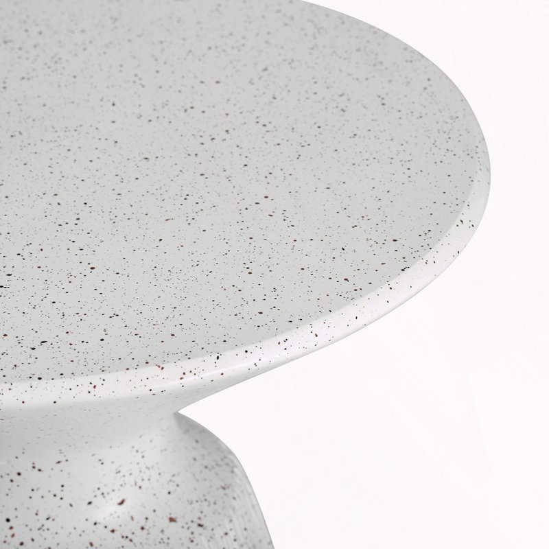 Table d'appoint rétro texturée Marbré MGO
