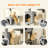 80" Tall Cat Tree Multi-Level Cat Tower