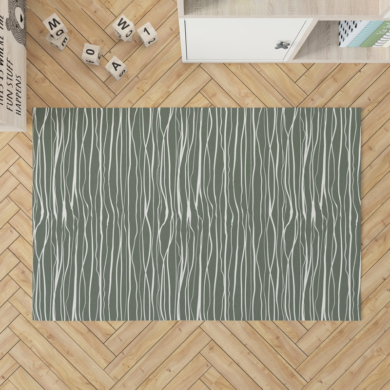 Legions Kids Play Mat, Rectangle 3' x 5', Chimichurri/Green