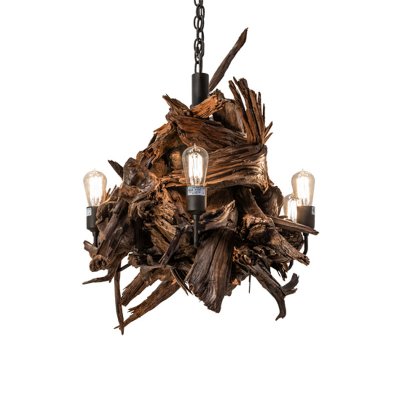 Driftwood 8 - Light Chandelier