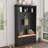Rafkind Hall Tree with Bench  with 3 Hooks , Coat Hanger, Entryway Bench, Storage Bench, 3-in-1 Design-1966234444