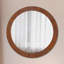 Huldar Glass Flat Wall Mirror