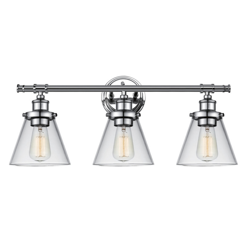 Thrailkill 3 - Light Dimmable Vanity Light, Chrome