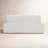 Dalina Upholstered King Bed White Linen Black-124521454-124521458