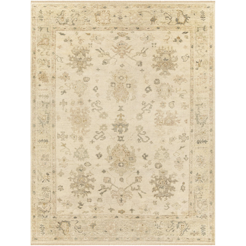 Melisha Wool Oriental Indoor Rug, Rectangle 8' x 10'