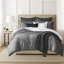 Ensemble d'édredon et 2 taies décoratives Onyx Veil-120699185