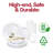 Solid White Economy Round Disposable Plastic Wedding Value Set - 60 Settings