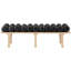 Banc rembourré en similicuir Landon Boutis-328055112-270568447