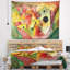 Tapisserie d'humeur stimulante abstraite-28483578