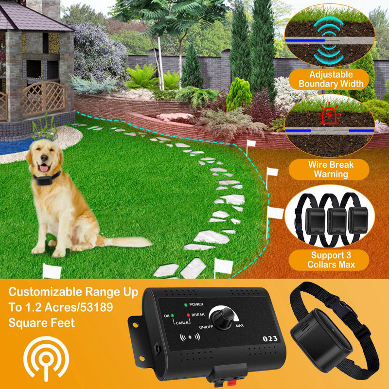 Portable Static Electric Fence Collar