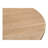 Treccia Round Dining Table Oak