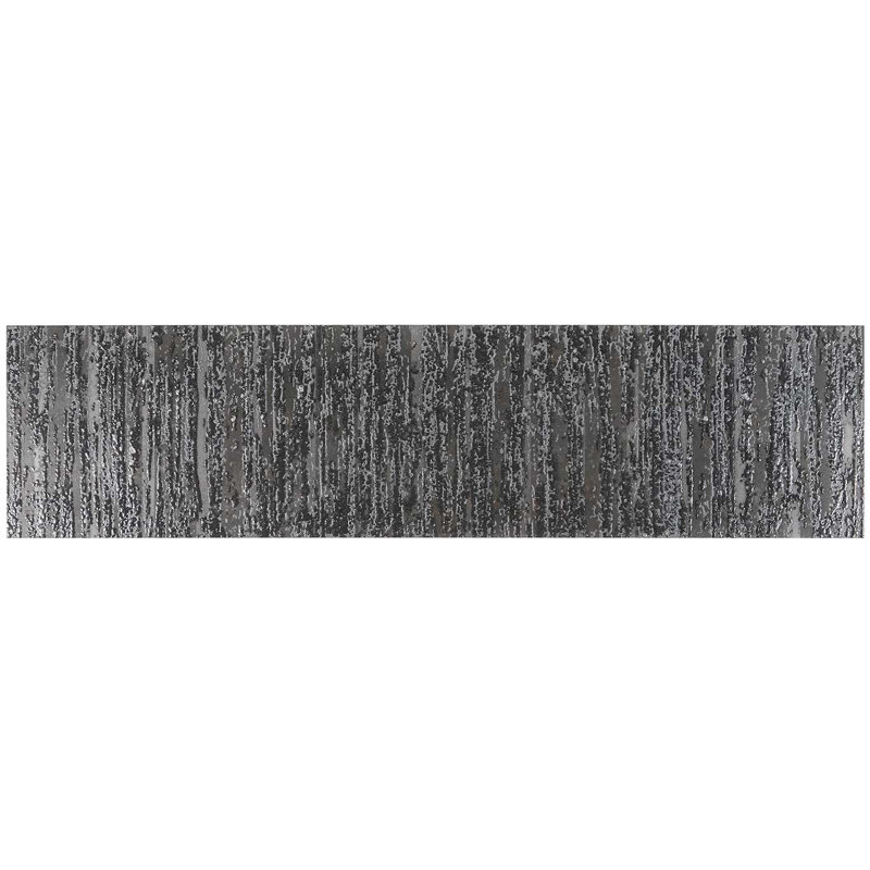 Twilight 12X48 Metal Look Porcelain Tile, Deco Dark