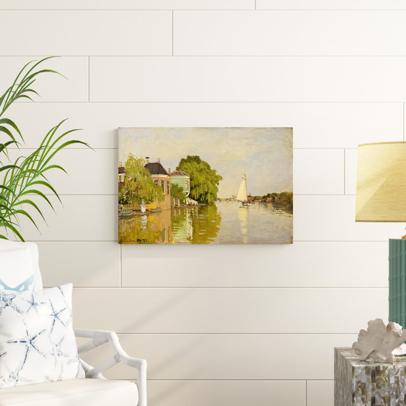 Maisons sur l'Achterzaan, H 20 po x l 30 po x P 1,25 po