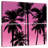 Gillard Palms Black On Pink I