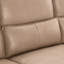 Canapé modulaire inclinable électrique en cuir Branford
