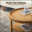 Table basse 31,3 po Boho