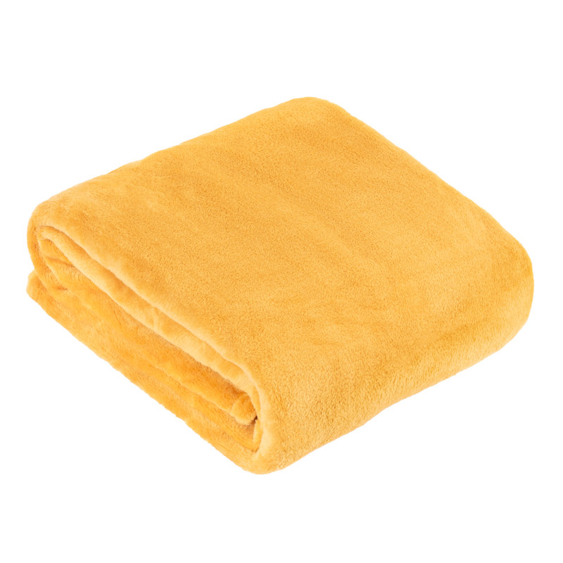 Harrow Furn Throw, Yellow