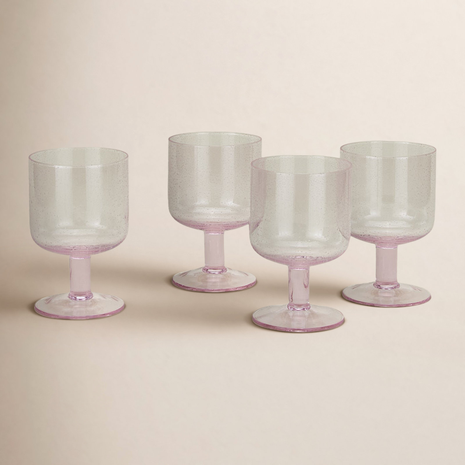 Simple Wine Glass, Blush