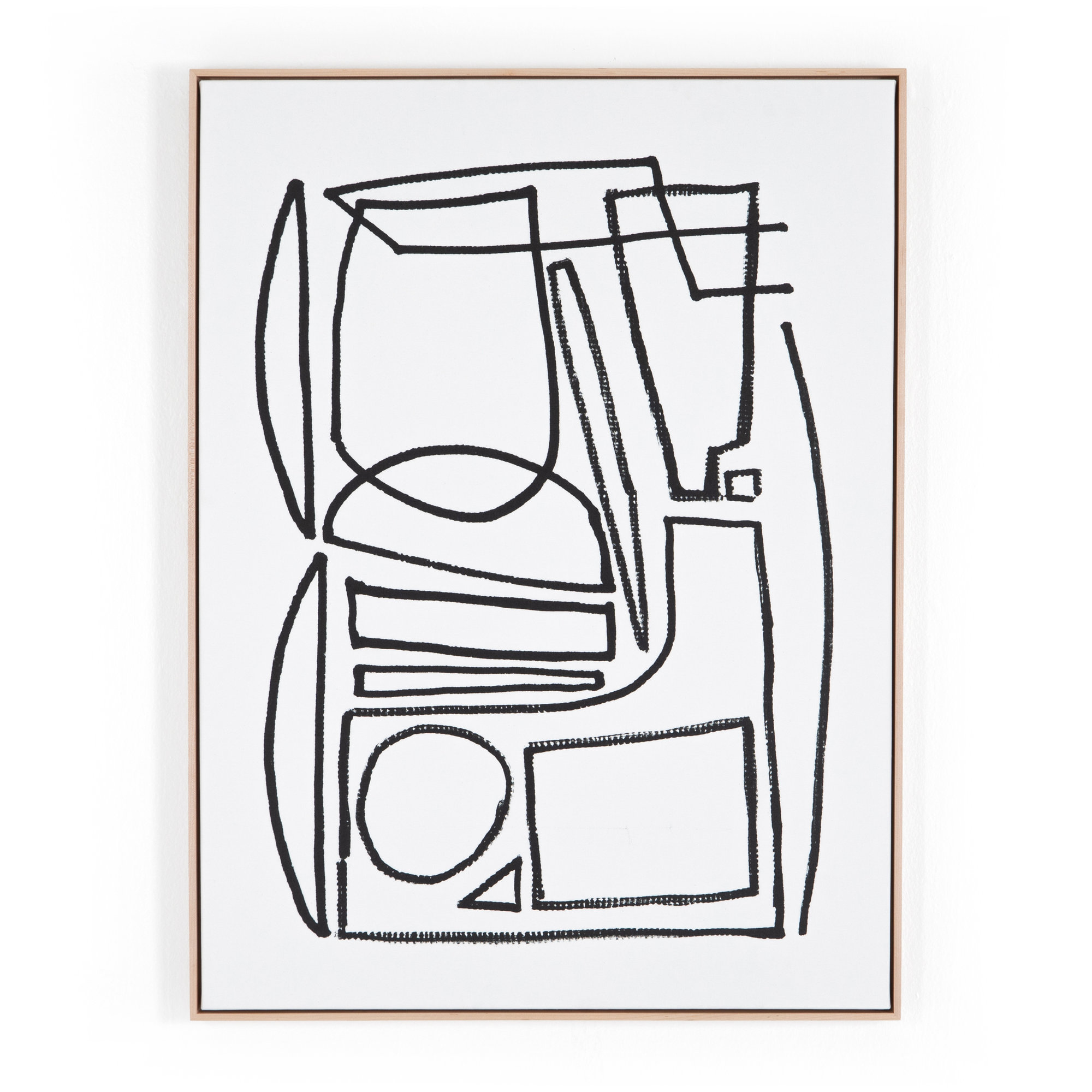 Stark 1 by Dan Hobday, 60" H x 40" W