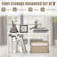 Cube Storage Organizer Set of 2 for Living Room Bedroom Study