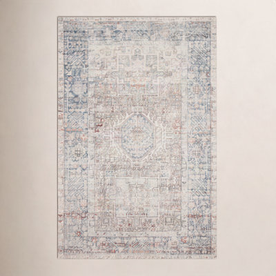 Chris Loves Julia x Loloi Jules Natural / Ocean Area Rug