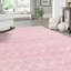 Tapis rose en polypropylène tissé à la machine Briehn-1284581729