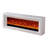 Beige Solid Wood TV Cabinet Fireplace-117501212-117501214