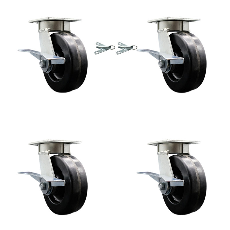 Roulettes 6 po Kingpinless