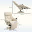 86cm Wide Swivel Standard Recliner