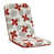 Motif floral rouge est en rupture de stock