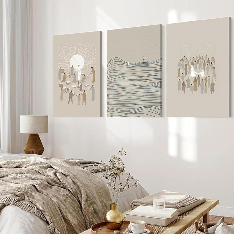 3 Piece Wrapped Canvas Print