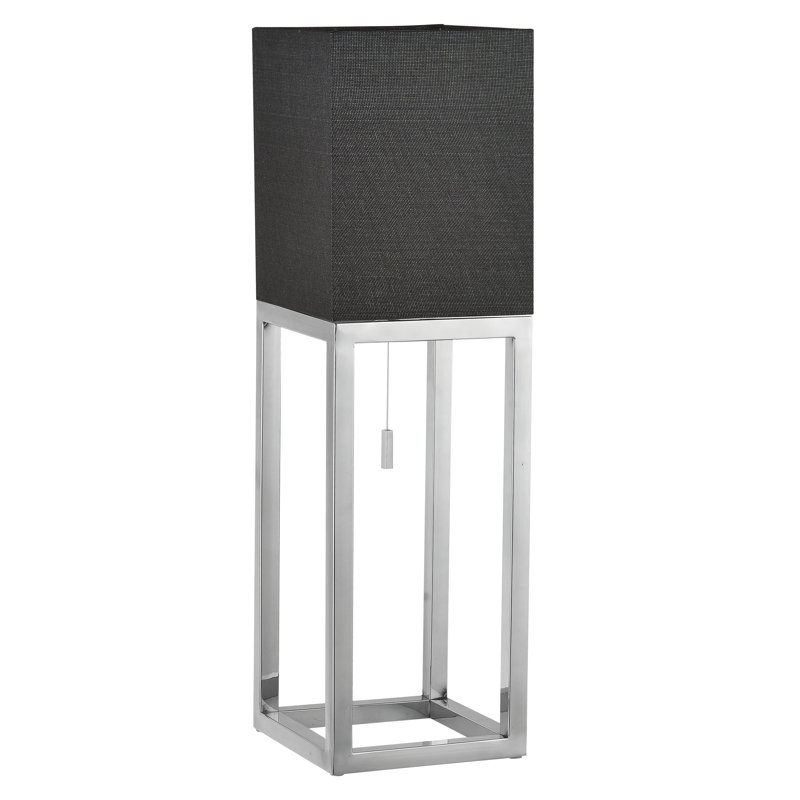 Fiore Stainless Steel Novelty Lamp, Anthracite