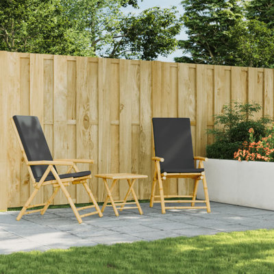 Ensemble bistro 3 pièces avec coussins Bay Isle Home ™