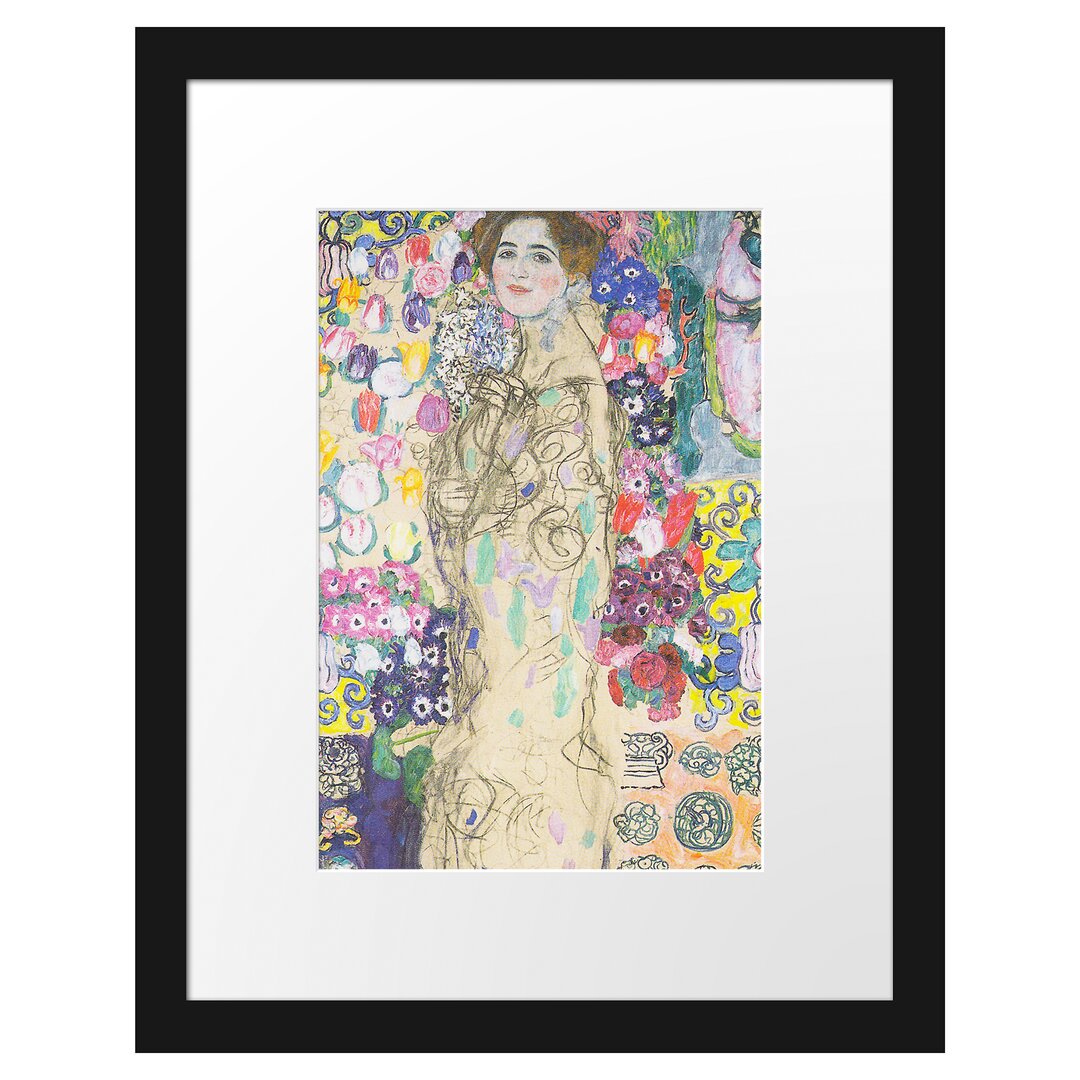 Gerahmter Kunstdruck Ria Munk III von Gustav Klimt