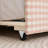 Daybed with Trundle Twin Size Sofa Bed No Box Spring Needed, with USB Port and Adorable Wave Shaped, Linen Fabric-921372108