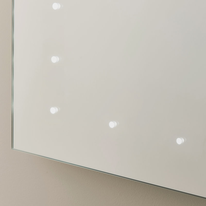 Boston Toba Lighted Wall Mounted Bathroom/Vanity Mirror
